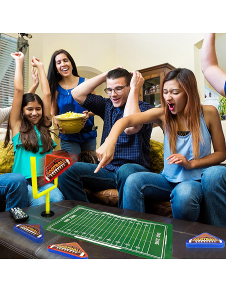 Juego de Fútbol Mini Flick Amarillo XIPEGPA con 20 Piezas