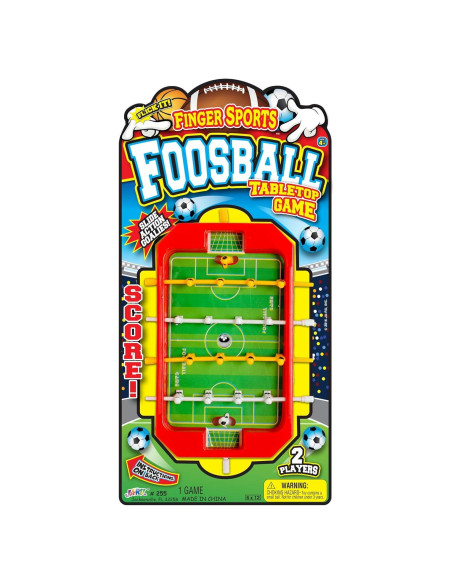 Mesa de Futbolín Mini JA-RU 30 cm para 2 Jugadores