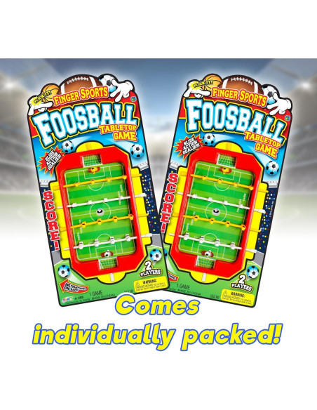 Mesa de Futbolín Mini JA-RU 30 cm para 2 Jugadores