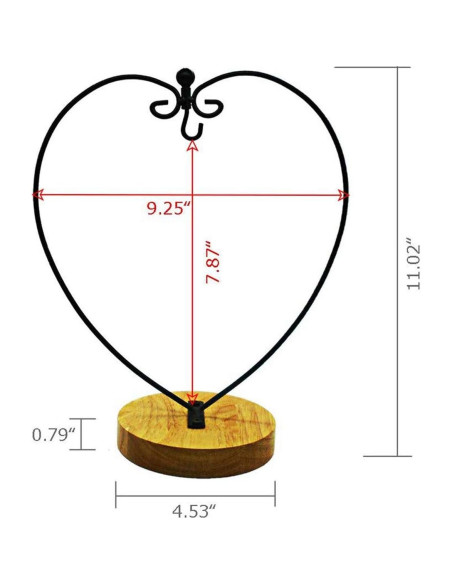 Soporte de Exhibición Archi para Decoración de Hogar 28 cm