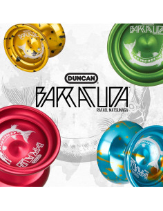 Yo-Yo Barracuda Duncan Pro Nivel Experto Aluminio Dorado 2