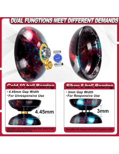 Yoyo Profesional JOLESHARE T1 No Responsivo + 5 Cuerdas 2