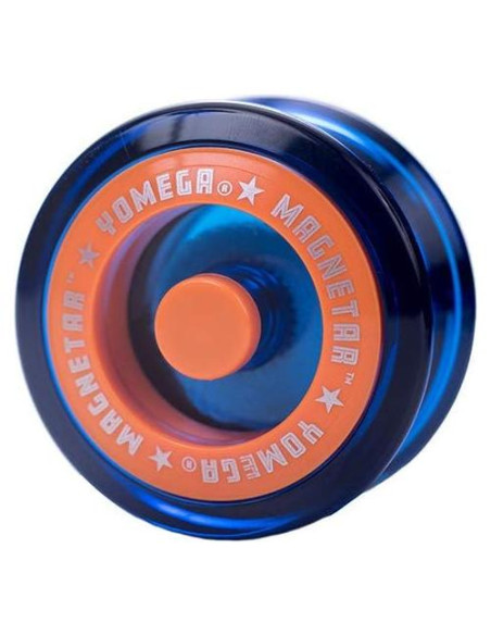 Yoyo Yomega Magnetar Azul con Rodamiento y 2 Cuerdas