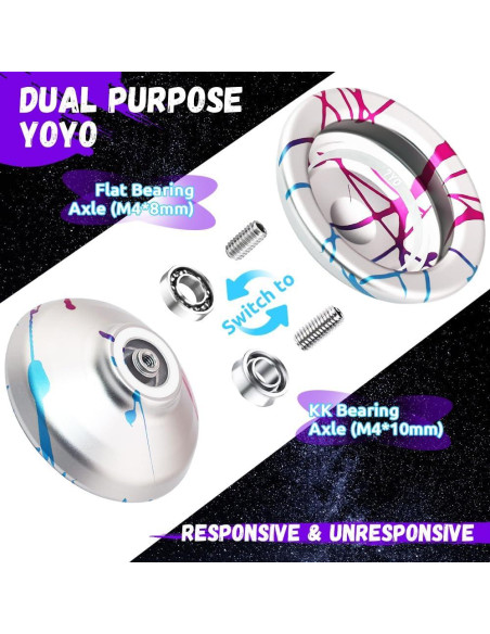 Yoyo Profesional X8 para Niños 8-12 Años con Estuche