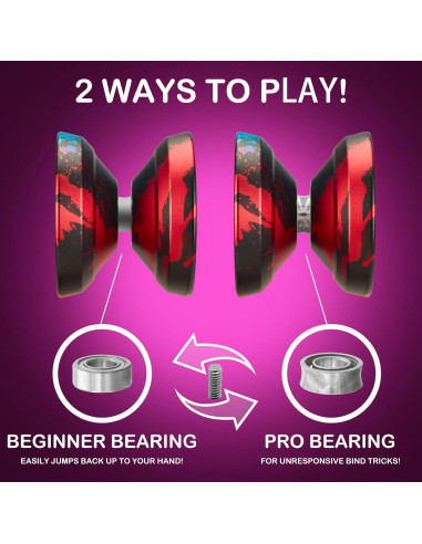 Yoyo FETESNICE LY001 Profesional para Niños y Adultos