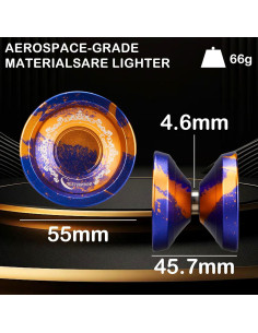 Yoyo WATIEOBOO R8 Responsivo y No Responsivo 9cm 2