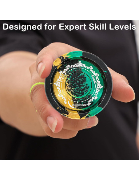 Yoyo WATIEOBOO Profesional de Metal 9cm para Niños y Adultos
