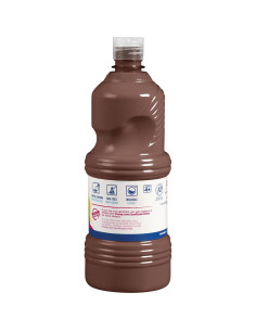 Pintura Tempera Lavable Prang Marrón 32 Oz (0,95 L) 1 Cuenta 2