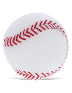 Pelota de Béisbol de Peluche DolliBu 7,62 cm Suave y Esponjosa