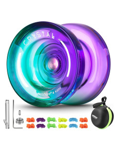 Yoyo MAGICYOYO K2 Verde Púrpura Responsivo y No Responsivo