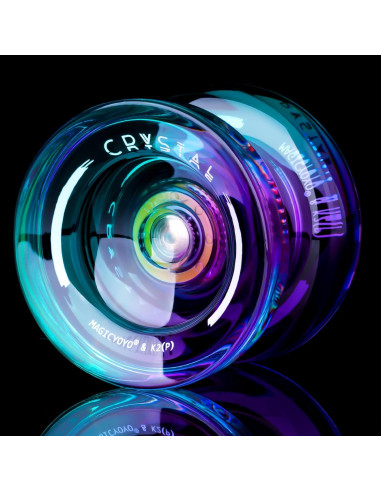 Yoyo MAGICYOYO K2 Verde Púrpura Responsivo y No Responsivo