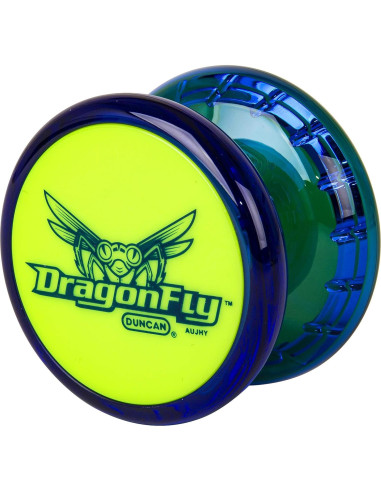 Yo-Yo Duncan Dragonfly Azul Verde - Para Todos los Niveles