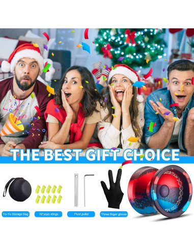 Yoyo Profesional WATIEOBOO C130 para Niños 8-12 Años