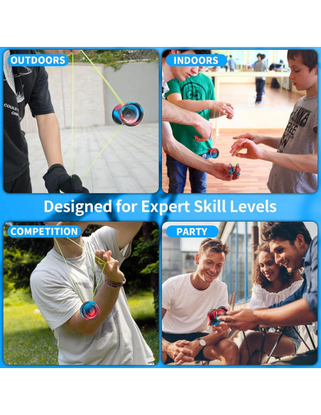 Yoyo Profesional WATIEOBOO C130 para Niños 8-12 Años