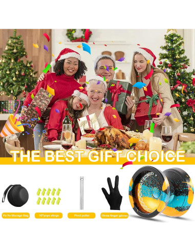 Yoyo Profesional WATIEOBOO para Niños y Adultos - Accesorios