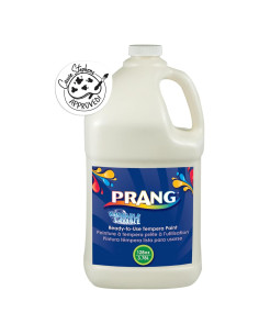 Pintura Tempera Lavable Prang 3,79 L Blanca No Tóxica
