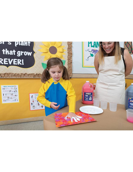 Pintura Tempera Lavable Prang 3,79 L Blanca No Tóxica