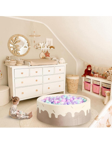 Bolas de Piscina GOGOSO 100PCS Estrellas y Lunas