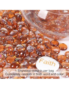 Perlas de Vidrio Ámbar Ausluru 2,27 kg para Decoración 2