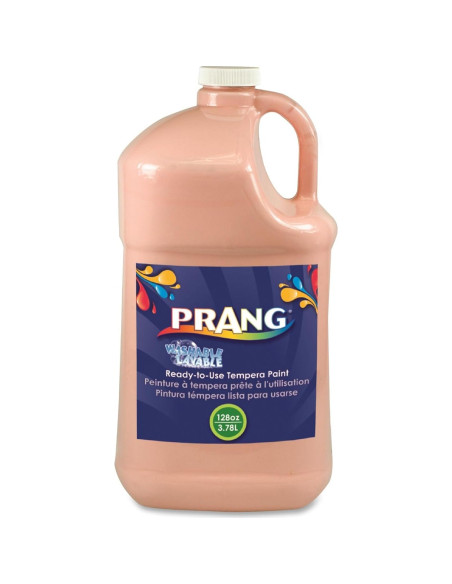 Pintura Tempera Lavable Prang 3,78L Durazno No Tóxica