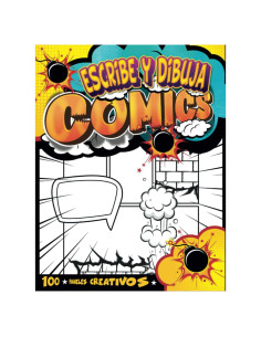 Cuaderno de Cómics Creativos - 100 Tableros A4
