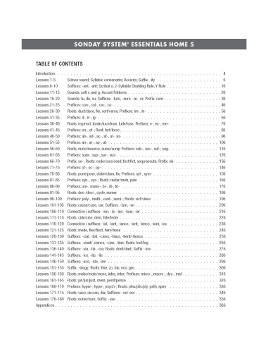 Grade 5 Sonday Systems Essential Home