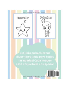 Grande y Sencillo Libro de Colorear: Lindas y divertida páginas de colorear para todas las edades (Spanish Edition) 2