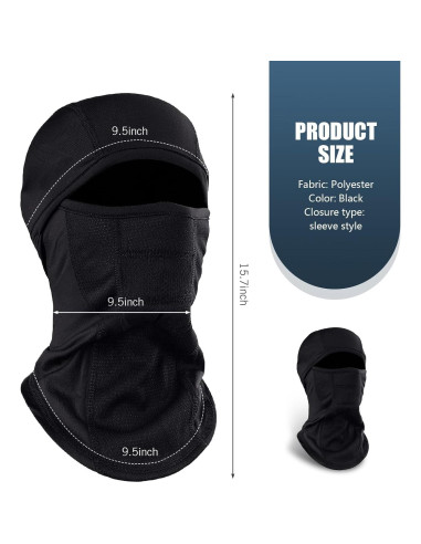 Máscara a Prueba de Viento Jewkot para Ciclismo y Motocicleta