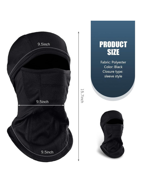 Máscara a Prueba de Viento Jewkot para Ciclismo y Motocicleta