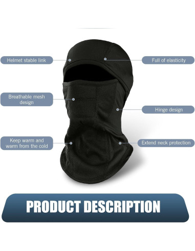 Máscara a Prueba de Viento Jewkot para Ciclismo y Motocicleta