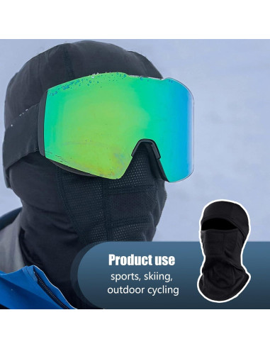 Máscara a Prueba de Viento Jewkot para Ciclismo y Motocicleta