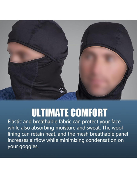 Máscara a Prueba de Viento Jewkot para Ciclismo y Motocicleta