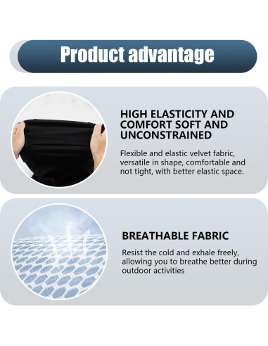 Máscara a Prueba de Viento Jewkot para Ciclismo y Motocicleta