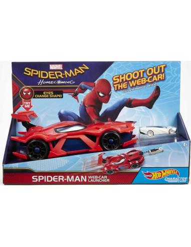 Lanzador de Coche Web Spider-Man Hot Wheels FDM61 0,45 kg