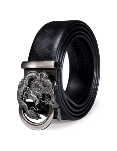 Cinturón de Ratchet Barry.Wang para Hombres Cuero 3,49 cm