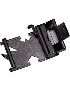 Cinturón de Ratchet Barry.Wang de Cuero Genuino Negro 2.86cm 2