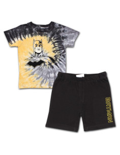 Conjunto Ropa Niños Batman Warner Bros Amarillo/Negro