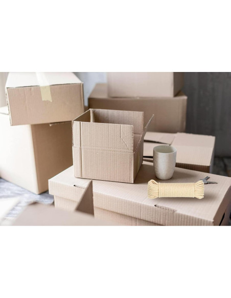 Cuerda de Algodón Natural SteadMax 61m 5mm Alta Resistencia