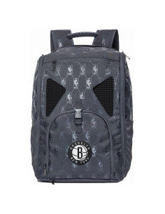 Mochila Point 3 Brooklyn Nets con Funda Impermeable 48x36cm