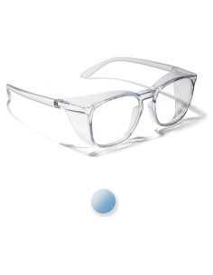 Gafas de Seguridad LianSan Fangkuanghf-bu Anti-Niebla Azul