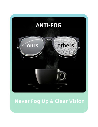 Gafas de Seguridad LianSan Fangkuanghf-tp Anti-Niebla UV