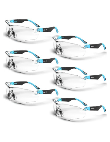 Gafas de Seguridad DEX FIT SG210 Antivaho UV385 Ajustables