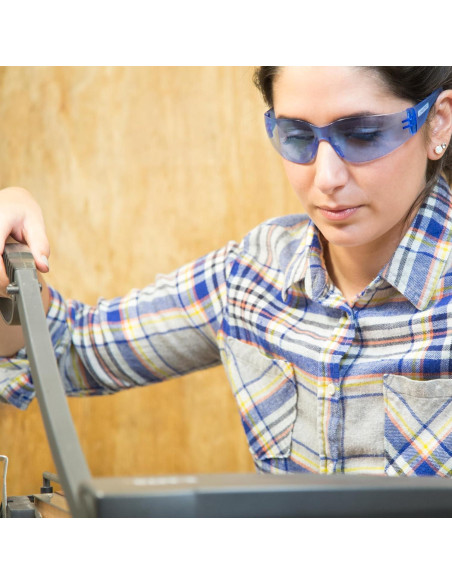 Gafas de Seguridad JORESTECH UV400, Lentes Policarbonato, Paquete 12