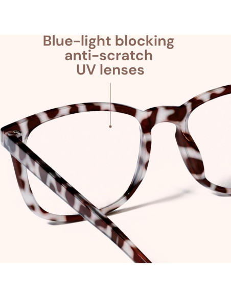 Gafas de luz azul Gaoye para mujer - 99% bloqueo UV400