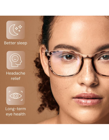 Gafas de Luz Azul Gaoye para Mujer - 99% Bloqueo UV400