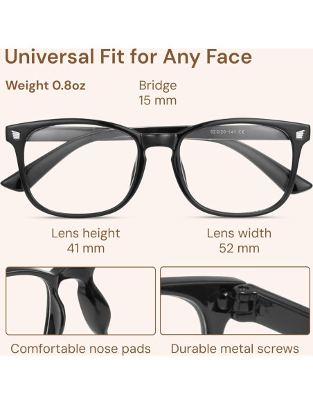 Gafas de Luz Azul Gaoye para Mujer - Bloqueo 99% UV400