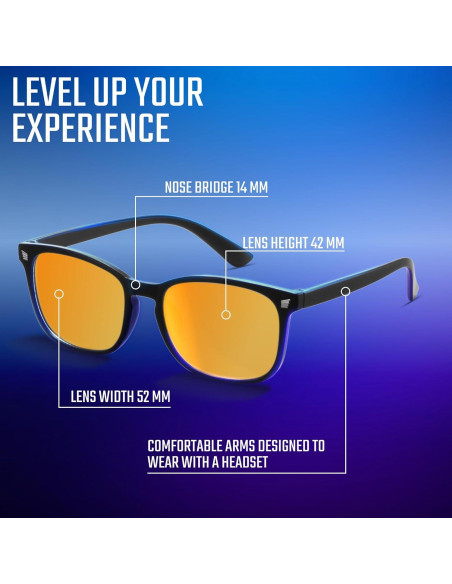 Gafas de luz azul Gaoye para mujer - 99% bloqueo UV400