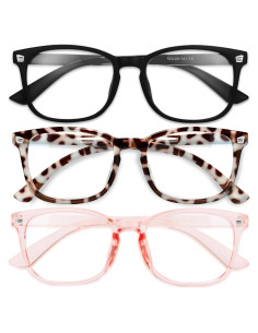 Gafas de luz azul Gaoye para mujer - 99% bloqueo UV400 - 3 colores