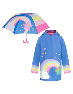 Set Paraguas y Chaqueta de Lluvia Addie & Tate 3-10 Años