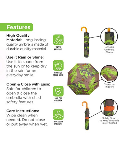 Set Paraguas y Chaqueta de Lluvia Addie & Tate Unicornio